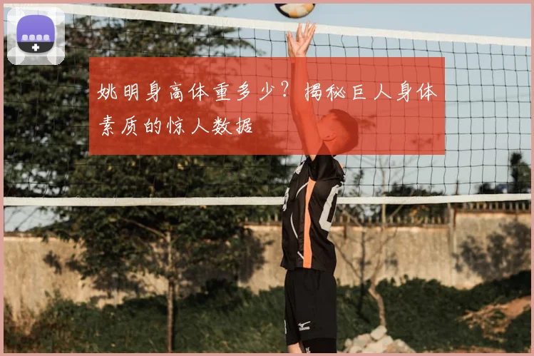 姚明身高体重多少？揭秘巨人身体素质的惊人数据